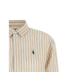 Striped linen shirt