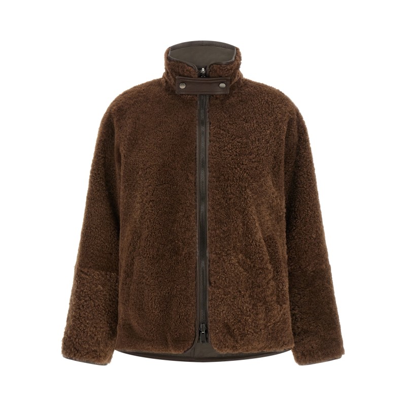 'Fuzzy' reversible jacket
