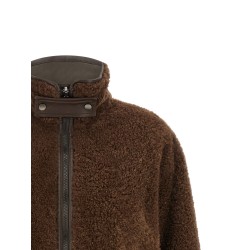 'Fuzzy' reversible jacket