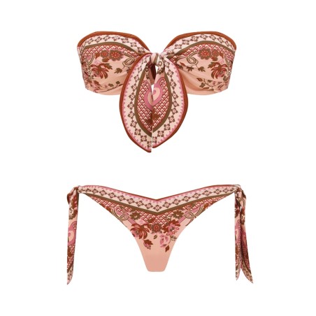 BIKINI "ASTER" CON DETTAGLIO FOULARD