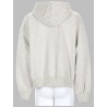 FELPA CON ZIP E CAPPUCCIO