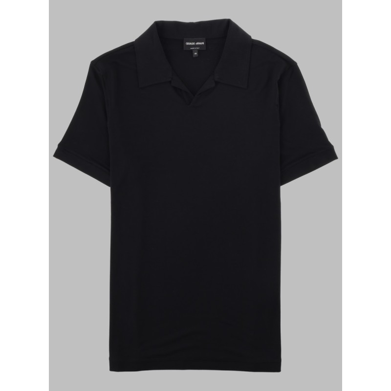 POLO IN JERSEY DI VISCOSA STRETCH