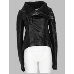 GIACCA BIKER IN PELLE "NASKA"