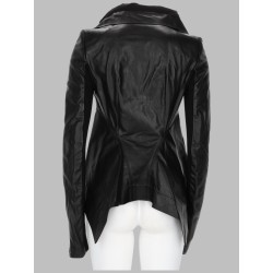 GIACCA BIKER IN PELLE "NASKA"