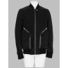 BOMBER IN PELLE "HEIZER FLIGHT"
