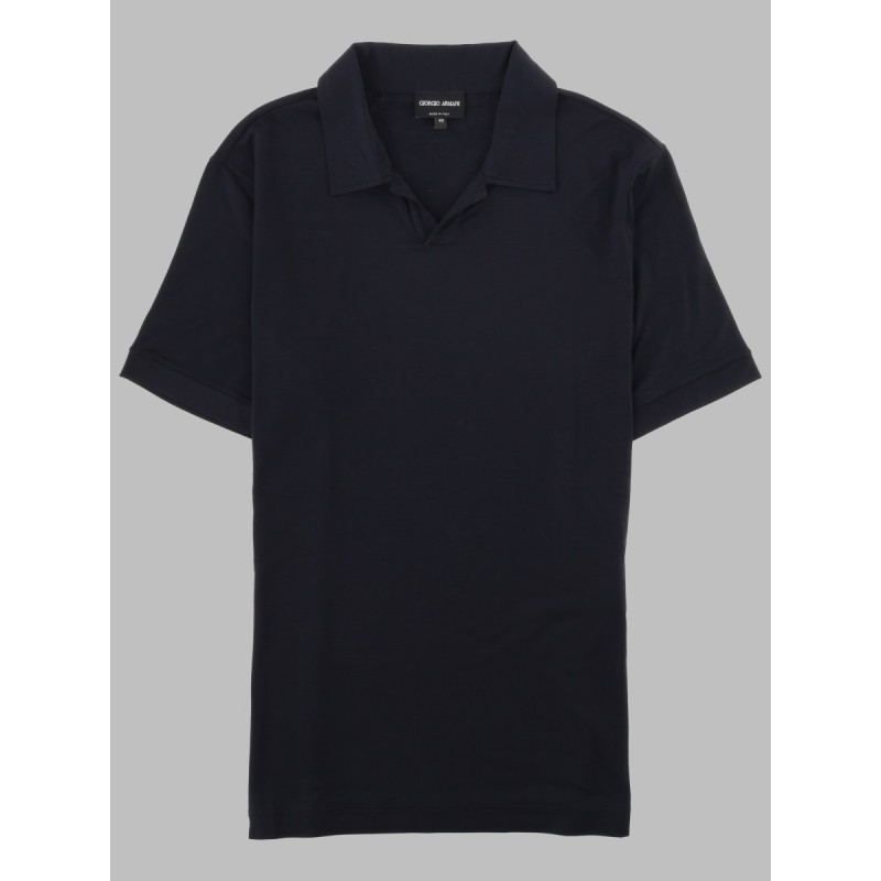 POLO IN JERSEY DI VISCOSA STRETCH