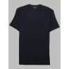 T-SHIRT GIROCOLLO IN JERSEY DI VISCOSA