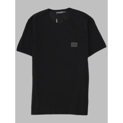 T-SHIRT IN COTONE CON PLACCA