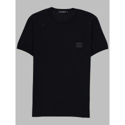 T-SHIRT IN COTONE CON PLACCA
