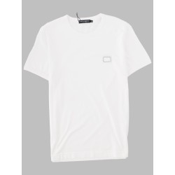 T-SHIRT IN COTONE CON PLACCA