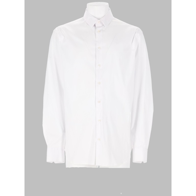 CAMICIA SLIM FIT IN POPELINE DI COTONE
