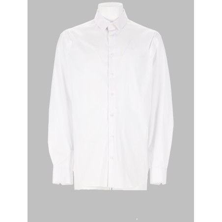 CAMICIA SLIM FIT IN POPELINE DI COTONE
