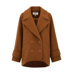 CAPPOTTO CORTO DOPPIOPETTO IN LANA