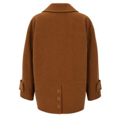 CAPPOTTO CORTO DOPPIOPETTO IN LANA