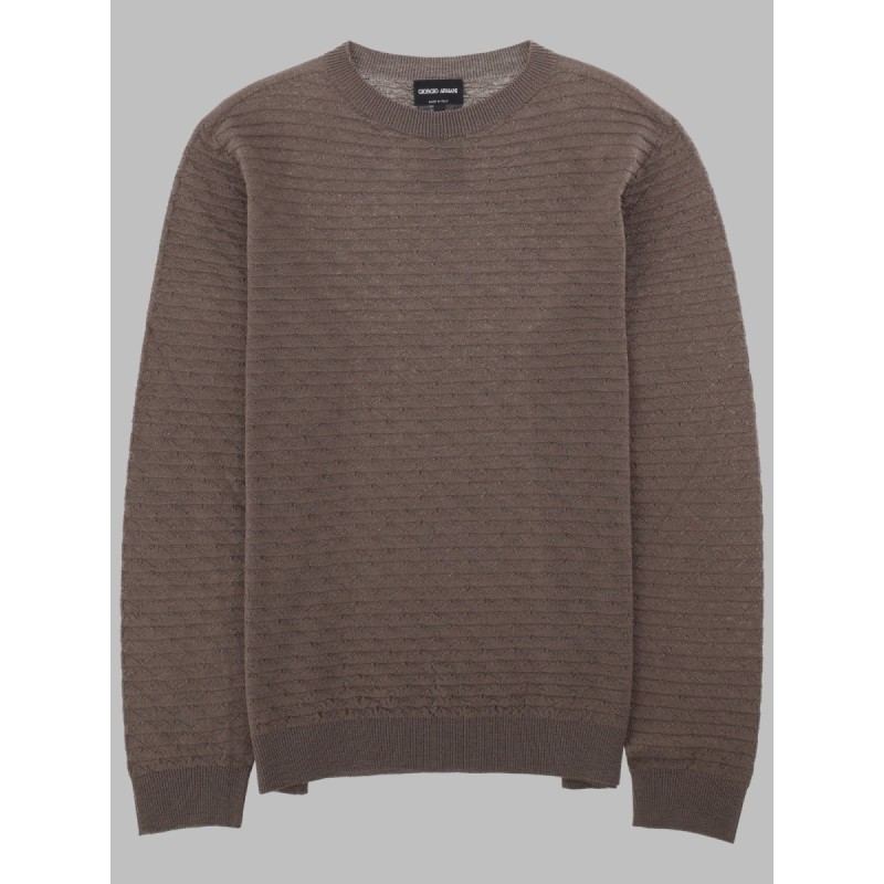 MAGLIA GIROCOLLO IN LANA VERGINE