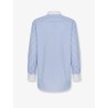 Cotton shirt with Dior embroidery