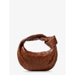 Mini Jodie leather handbag with Intrecciato motif