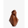 Mini Jodie leather handbag with Intrecciato motif