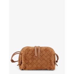 Pochette Concert suede crossbody bag