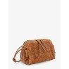 Pochette Concert suede crossbody bag