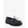 Pier Intrecciato leather boat shoes