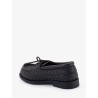 Pier Intrecciato leather boat shoes