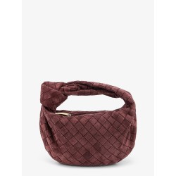 Mini Jodie Intrecciato suede handbag