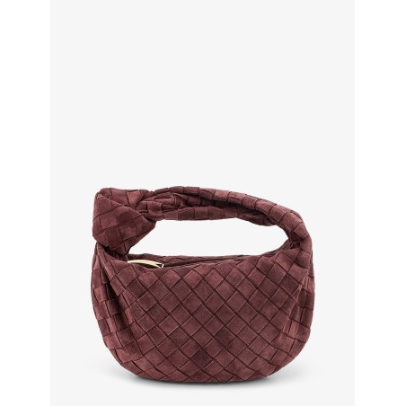 Mini Jodie Intrecciato suede handbag