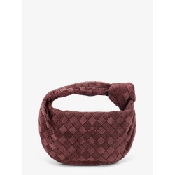 Mini Jodie Intrecciato suede handbag