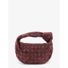 Mini Jodie Intrecciato suede handbag