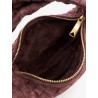 Mini Jodie Intrecciato suede handbag