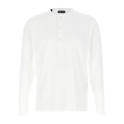 Ribbed cotton t-shirt