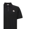 Logo patch polo shirt
