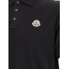 Logo patch polo shirt