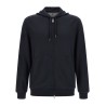 Cashmere and silk hoodie