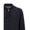 Cashmere and silk hoodie