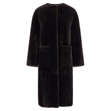 Long fur coat