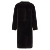 Long fur coat