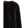 Long fur coat