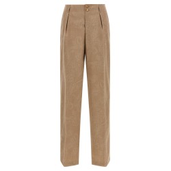 Paisley jacquard pants