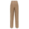 Paisley jacquard pants