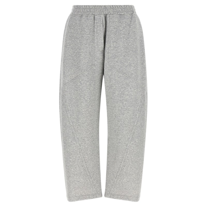 Cotton and cashmere joggers