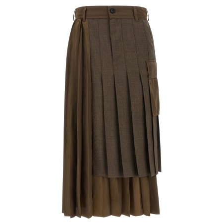Hybrid construction skirt