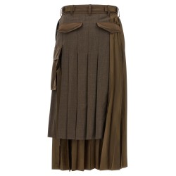 Hybrid construction skirt