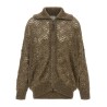 'Dazzling Abstract Leaf' cardigan