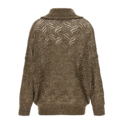 'Dazzling Abstract Leaf' cardigan