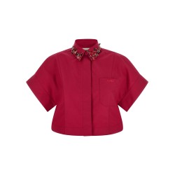 Shirt with embroidery