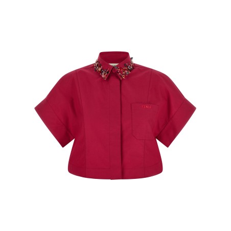 Shirt with embroidery