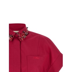 Shirt with embroidery