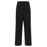 Micro sequin pinstripe pants